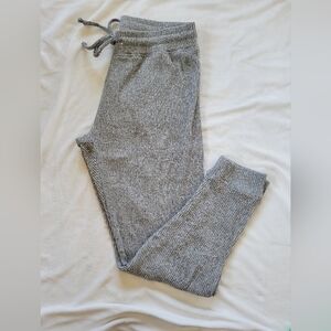Love Charm Sport grey ribbed lounge joggers M